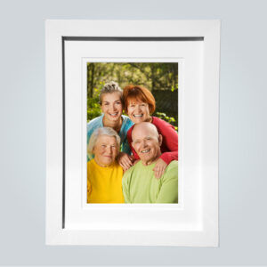 White 6x4 Photo Frame