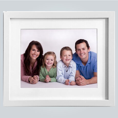 White 7x5 Photo Frame