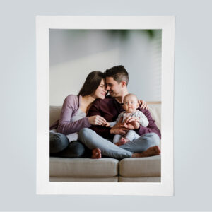 White 6x8 Photo Frame